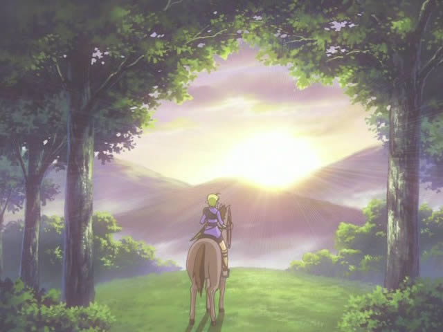 fantasy anime Elfen Laid - horse, natural picture