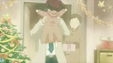 anime honey clover 14 papa and happy daughter  