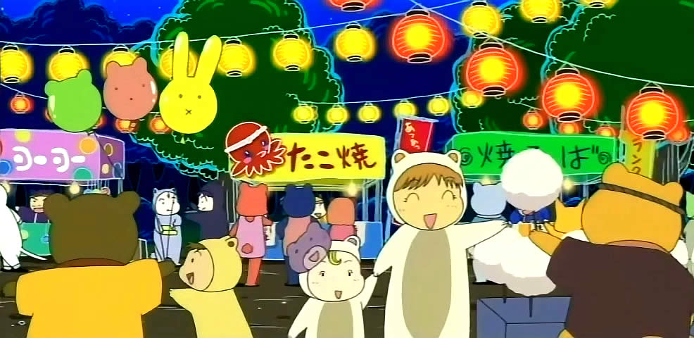 festival anime Damekko Doubutsu аниме ярмарка фестиваль гирлянды пушистики