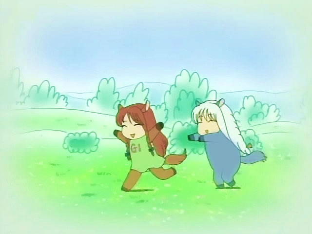 horse love - аниме anime Damekko Doubutsu 