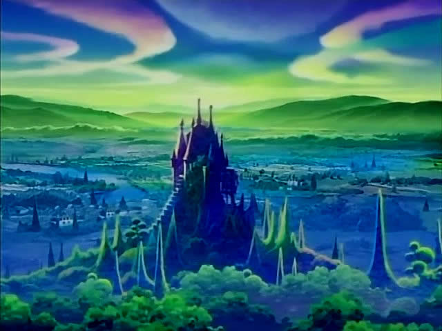 castle Cendrillon - anime Fairy Musketeer Akazukin аниме замок