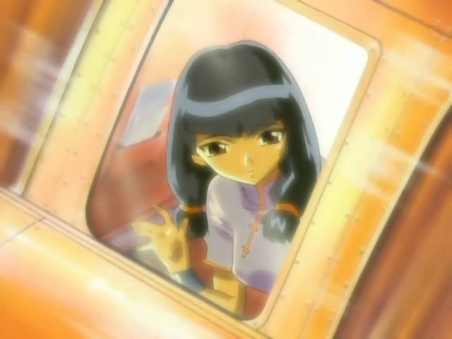 anime Girl Next Door 09 Chinese girl молодая китаянка в иллюминаторе видна