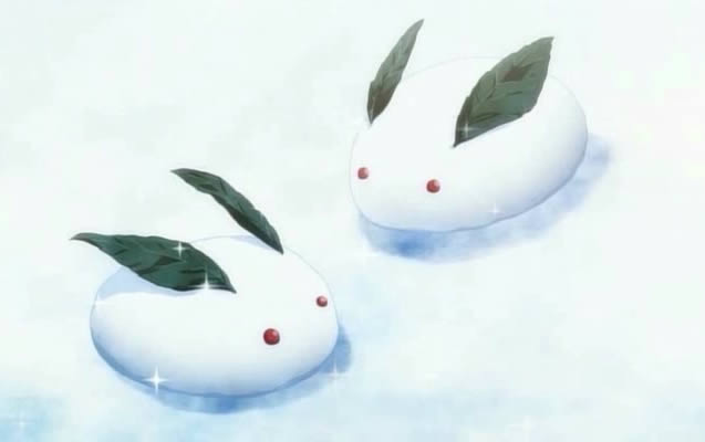 snow bunny - anime Kanon снежные зайчики 