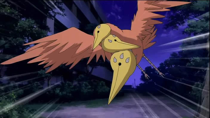 anime Kekkaishi 13 mutant-bird