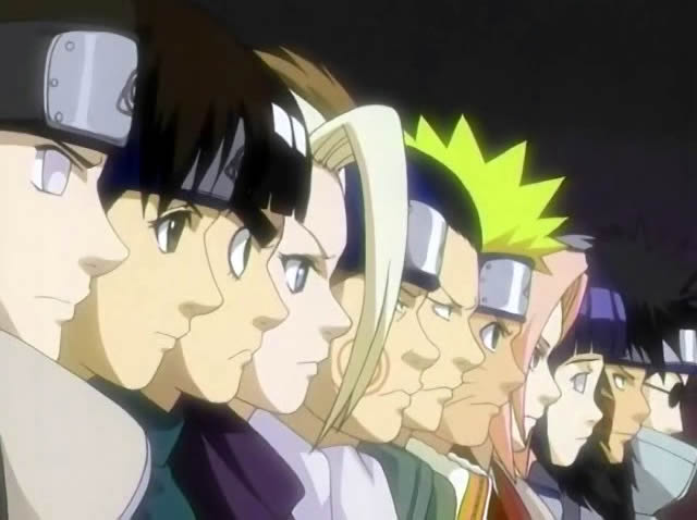 anime Naruto 10 all heroes   