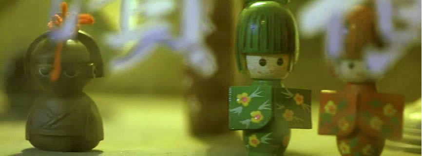 old china's toys, film Purple Butterfly старые китайские куколки