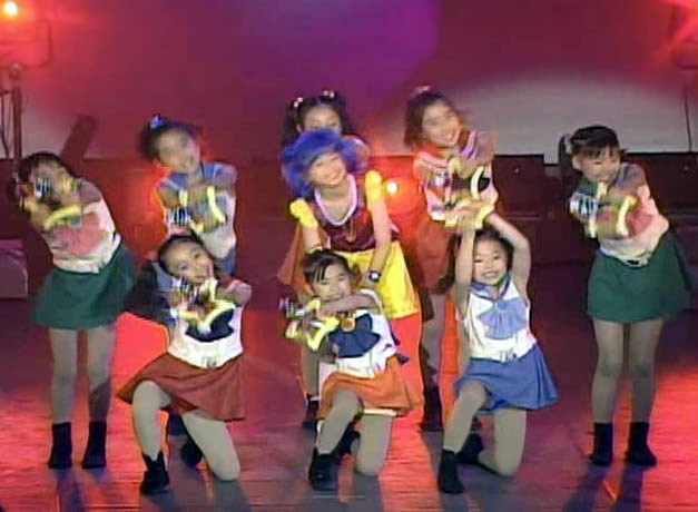 sailormoon kirari live10 dance Luna - sweet little resistance танец со звёздочками, Сэйлор Луна