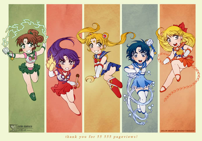 authors variation picture - anime sailormoon